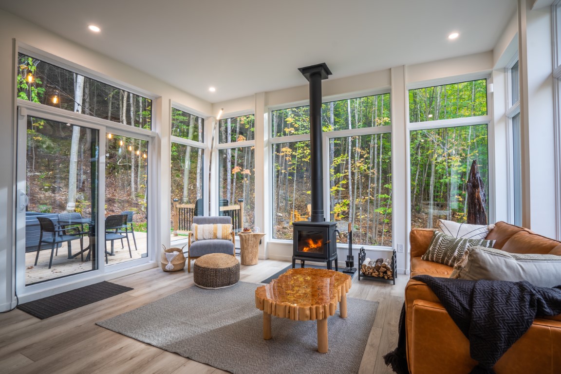 Intérieur du chalet